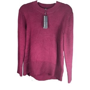 Banana Republic Women’s Maroon Super Soft Cotton Sweater Size Small